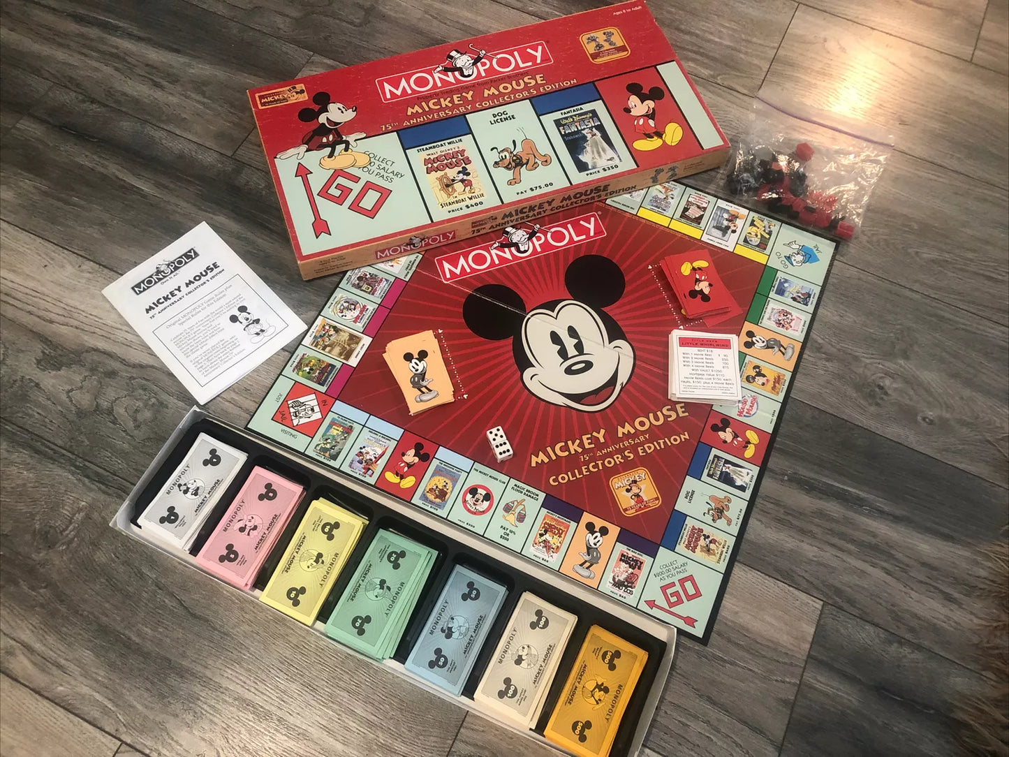 Monopoly Mickey Mouse 75th Anniversary Board Game DISNEY - Factory Sealed!